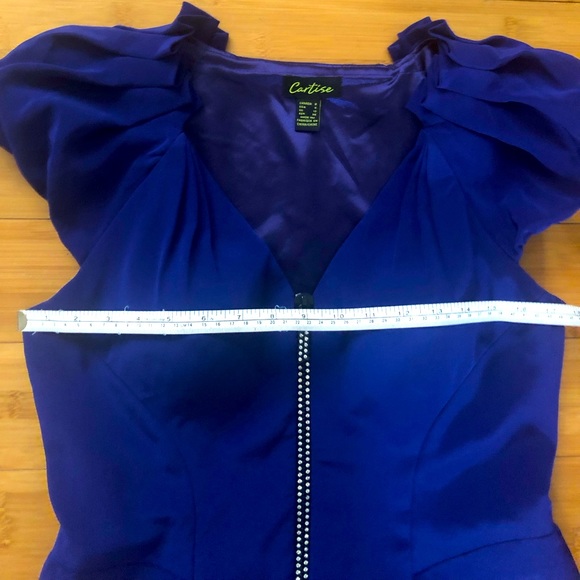 Stunning crystal front zip dress - Picture 8 of 11